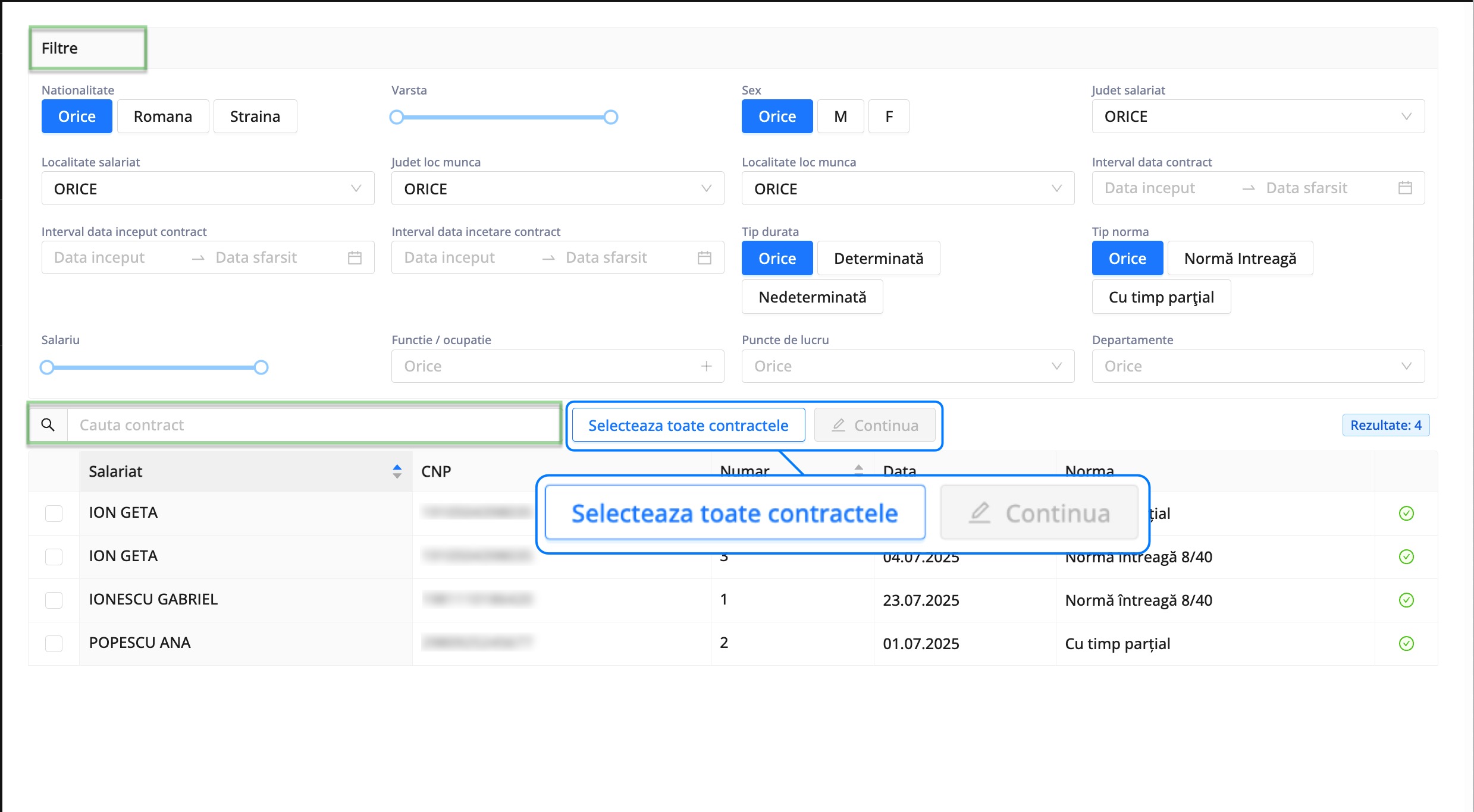 Platforma qPlus de resurse umane compatibila cu Reges Online