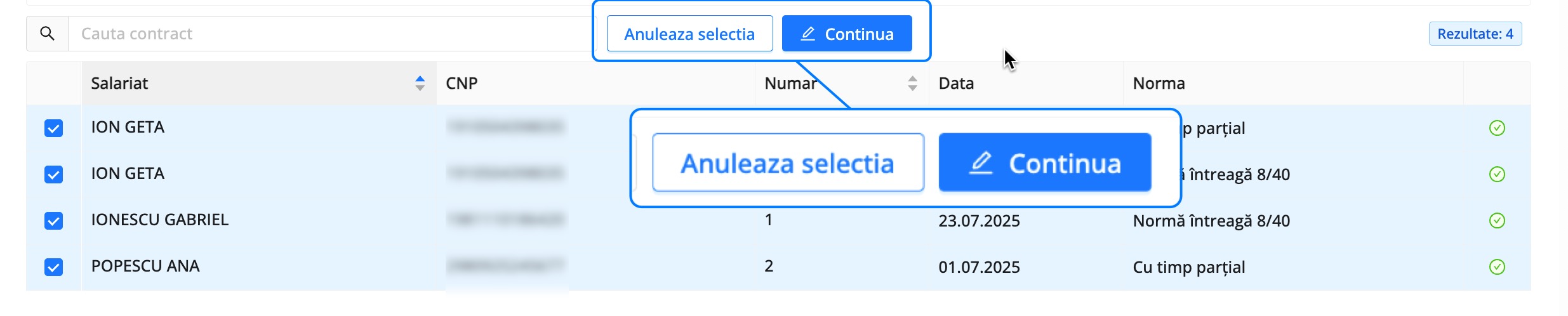 Platforma qPlus de resurse umane compatibila cu Reges Online