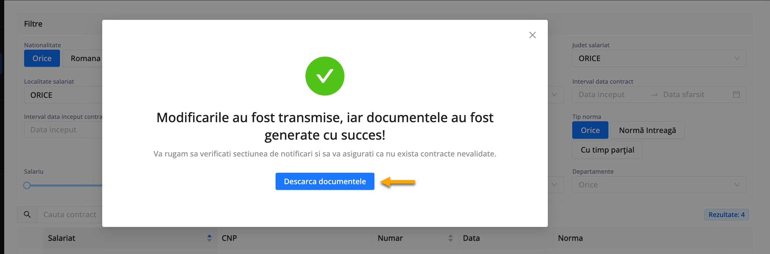 Platforma qPlus de resurse umane compatibila cu Reges Online