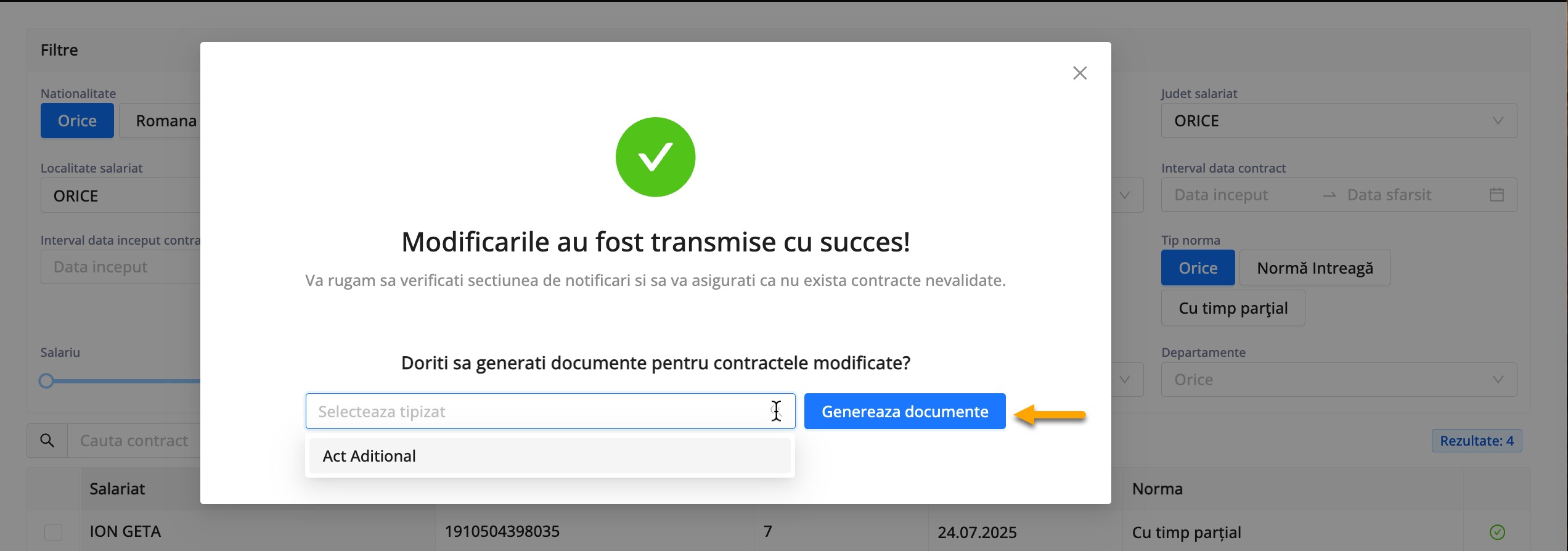 Platforma qPlus de resurse umane compatibila cu Reges Online