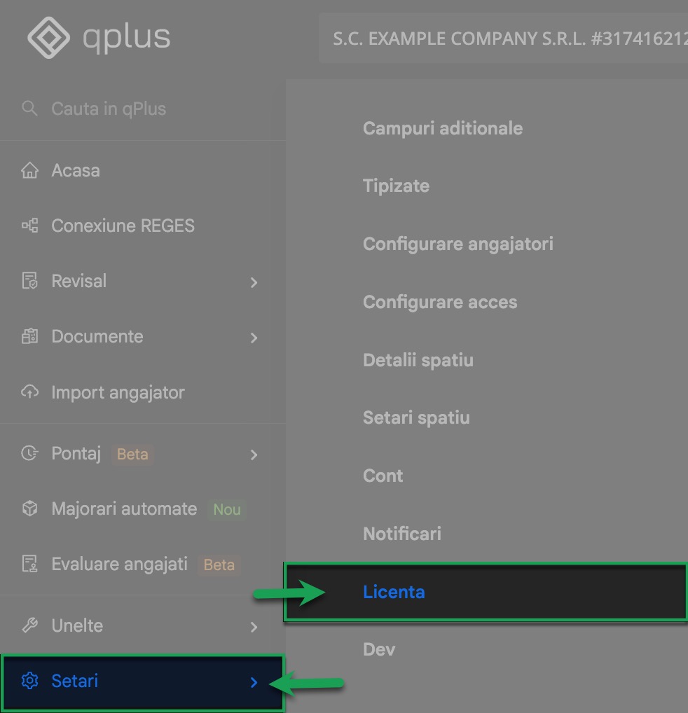  Achziitia conturilor de acces in platforma qPlus