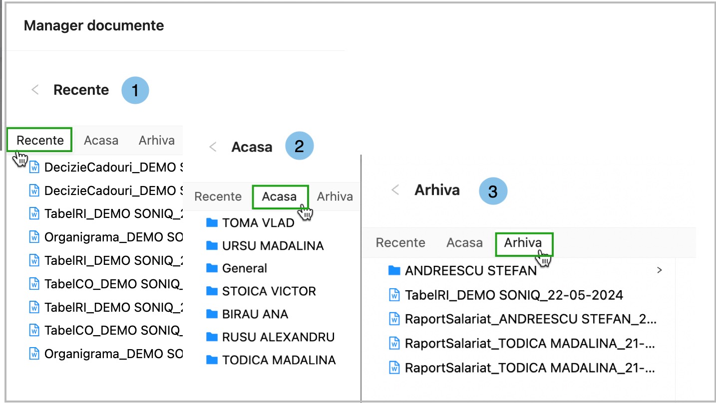 Arhiva documentelor HR