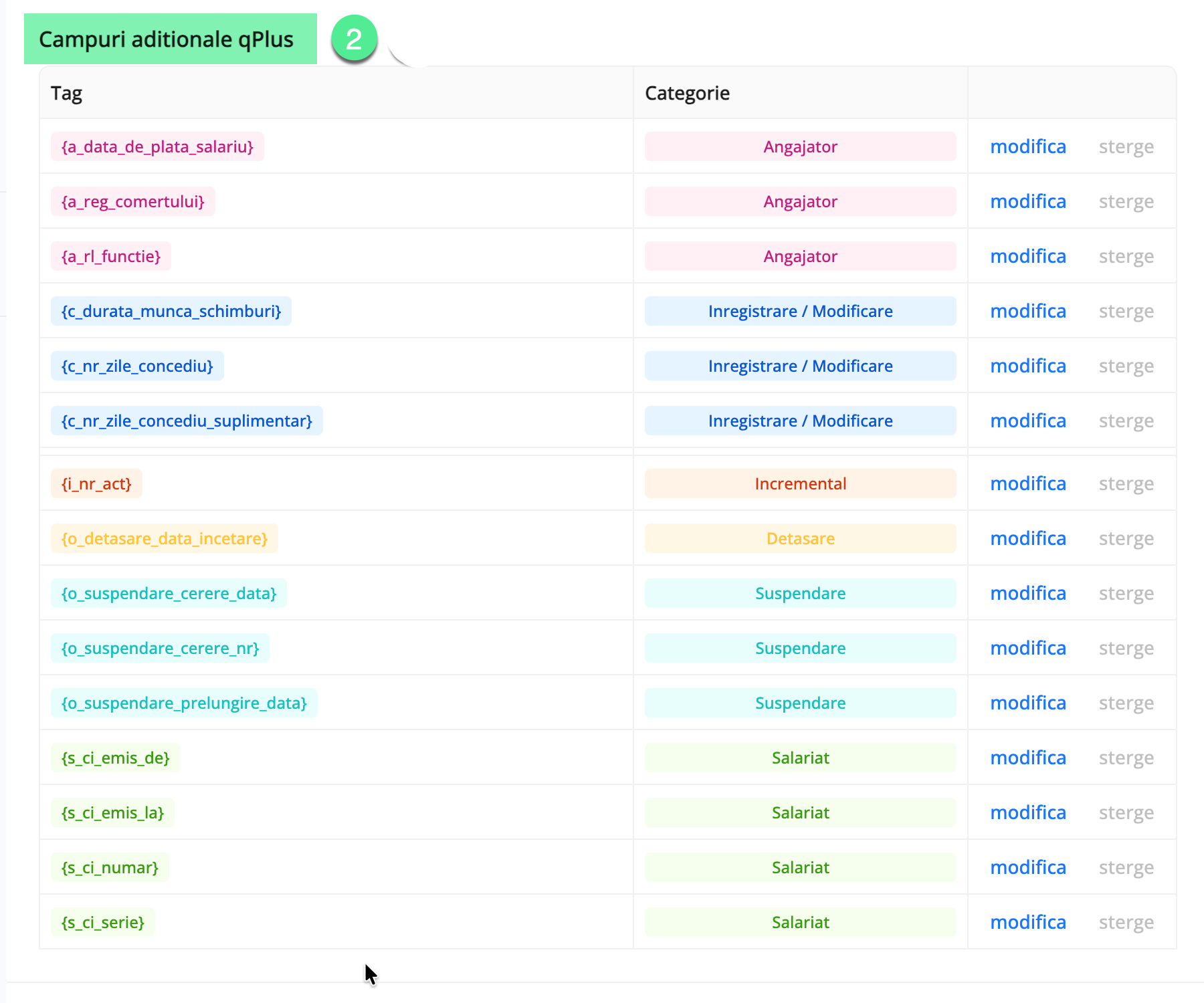 Platforma qPlus de resurse umane compatibila cu Reges Online