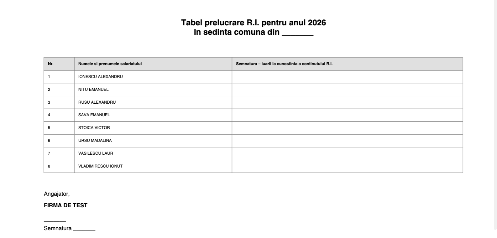 Platforma qPlus de resurse umane compatibila cu Reges Online