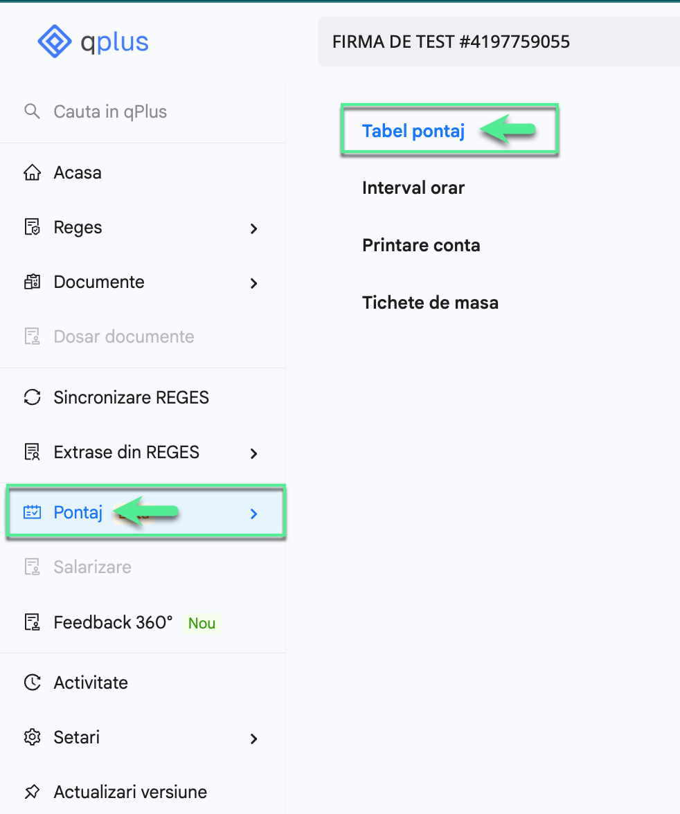 Platforma qPlus de resurse umane compatibila cu Reges Online