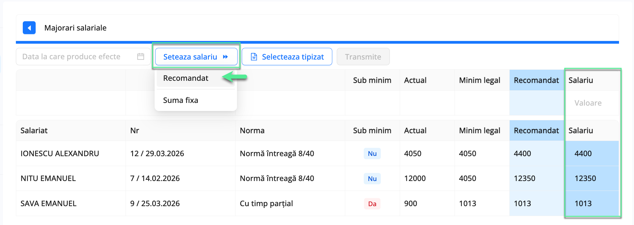 Platforma qPlus de resurse umane compatibila cu Reges Online