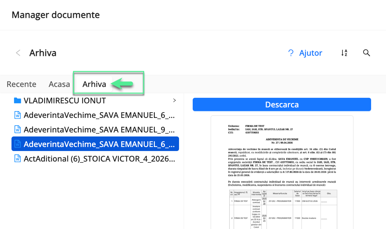 Platforma qPlus de resurse umane compatibila cu Reges Online