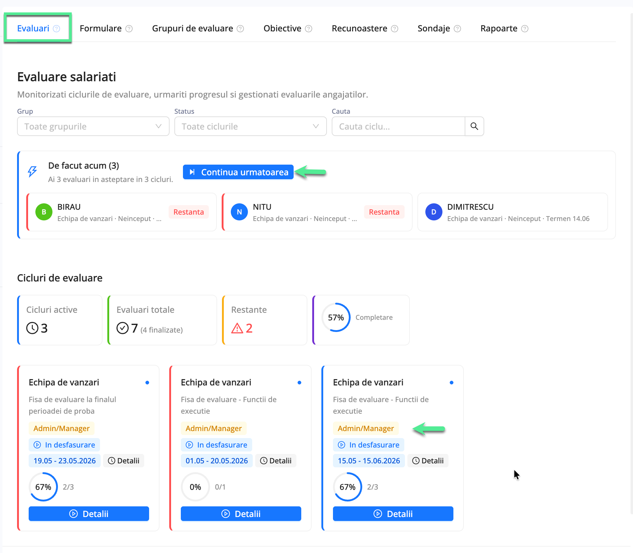 Platforma qPlus de resurse umane compatibila cu Reges Online