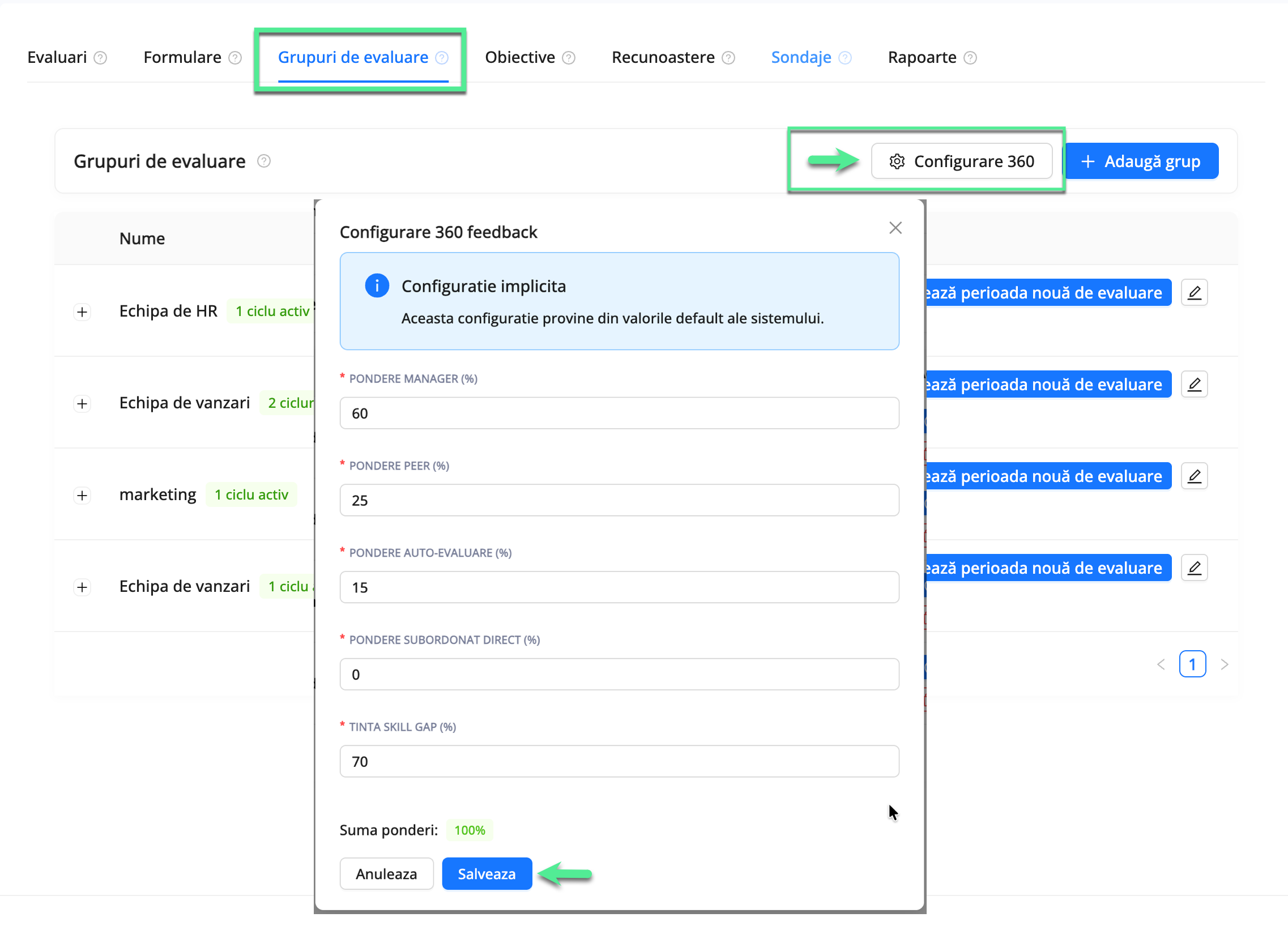 Platforma qPlus de resurse umane compatibila cu Reges Online