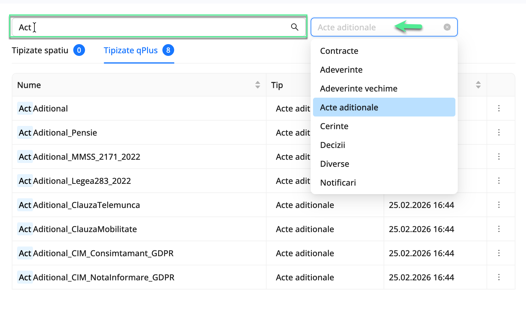 Platforma qPlus de resurse umane compatibila cu Reges Online