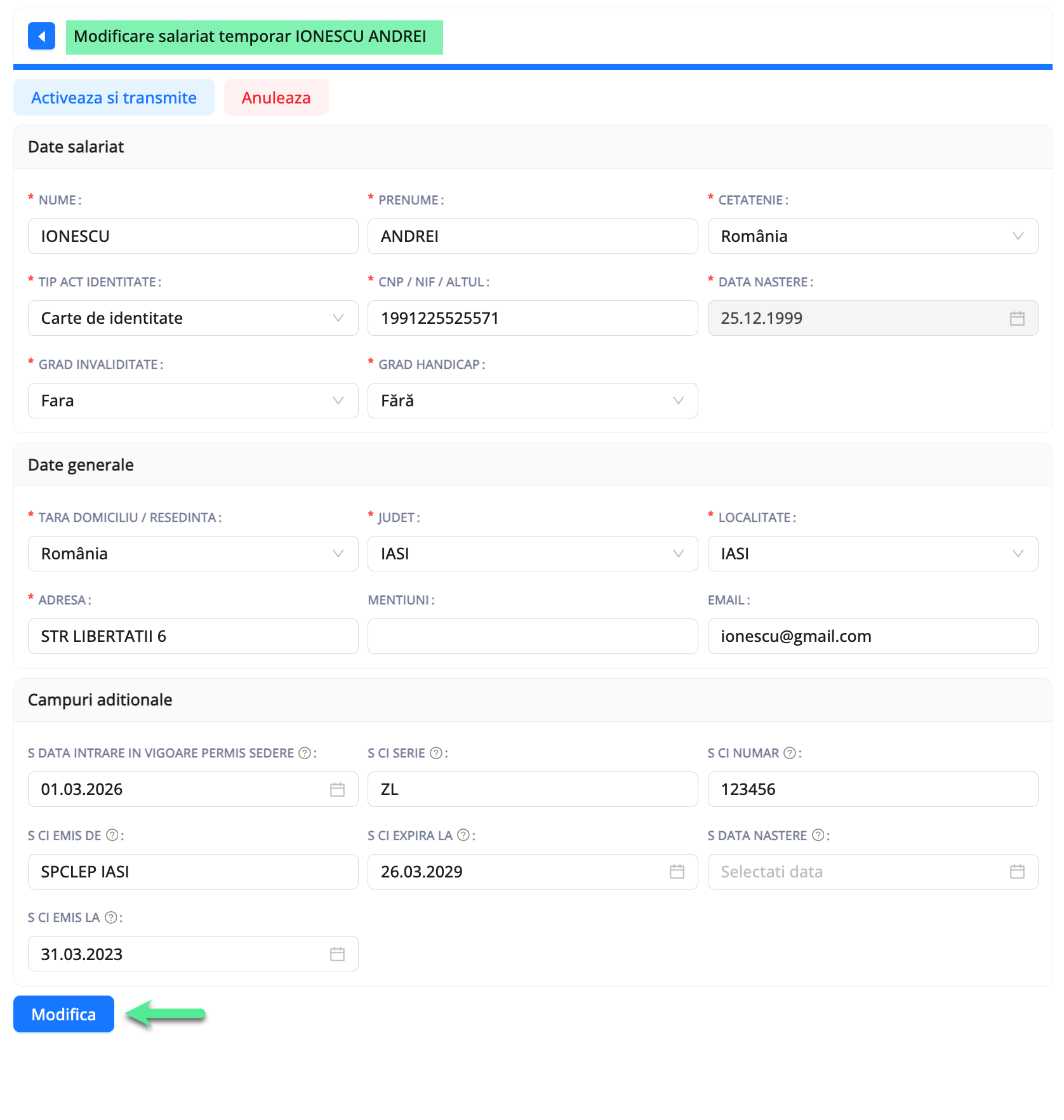 Platforma qPlus de resurse umane compatibila cu Reges Online