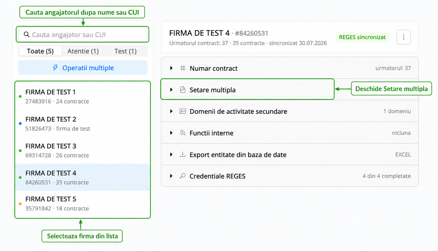 Platforma qPlus de resurse umane compatibila cu Reges Online