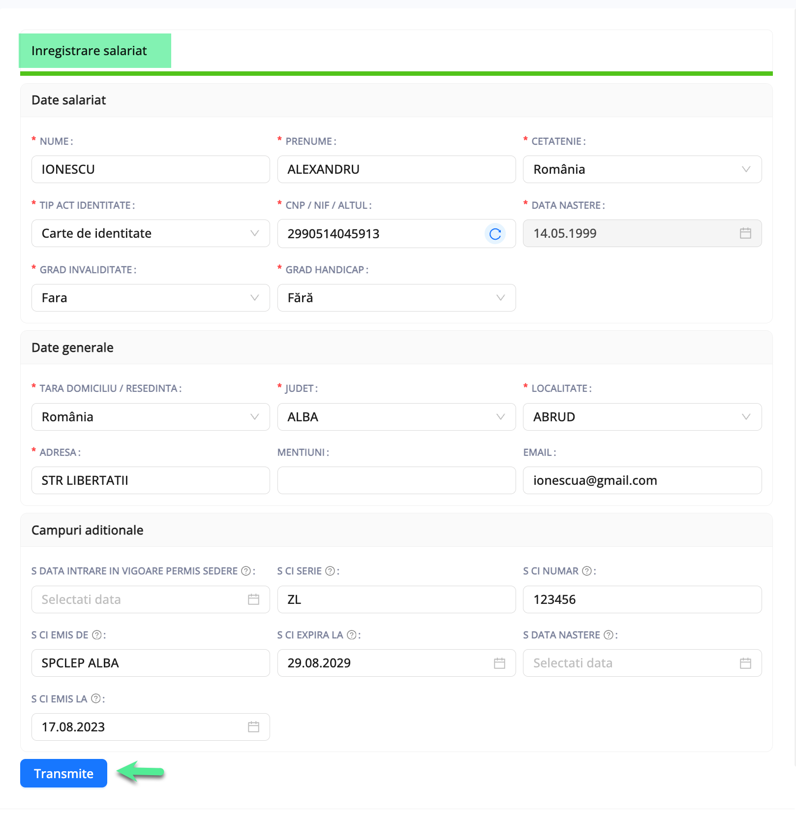 Platforma qPlus de resurse umane compatibila cu Reges Online