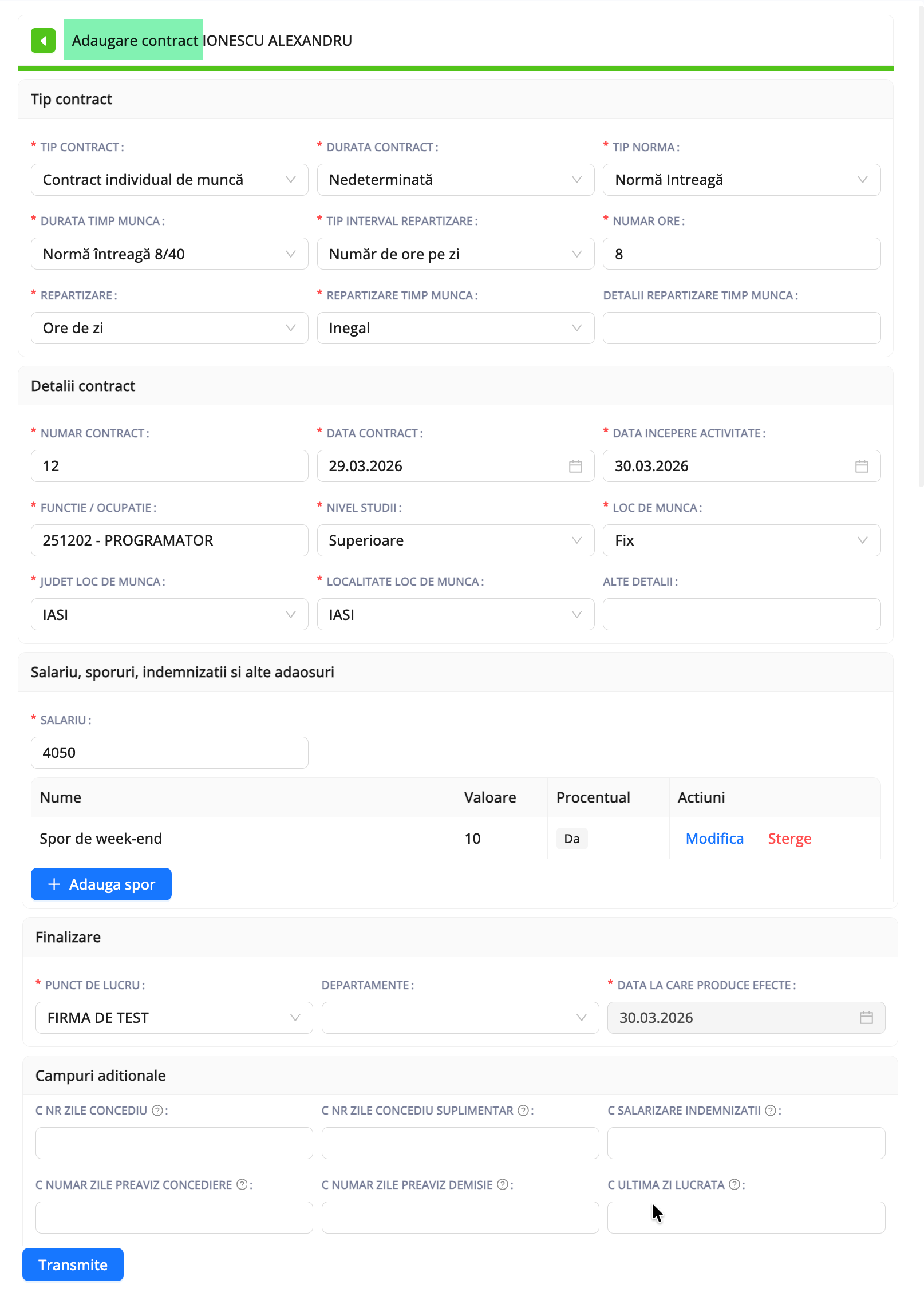 Platforma qPlus de resurse umane compatibila cu Reges Online