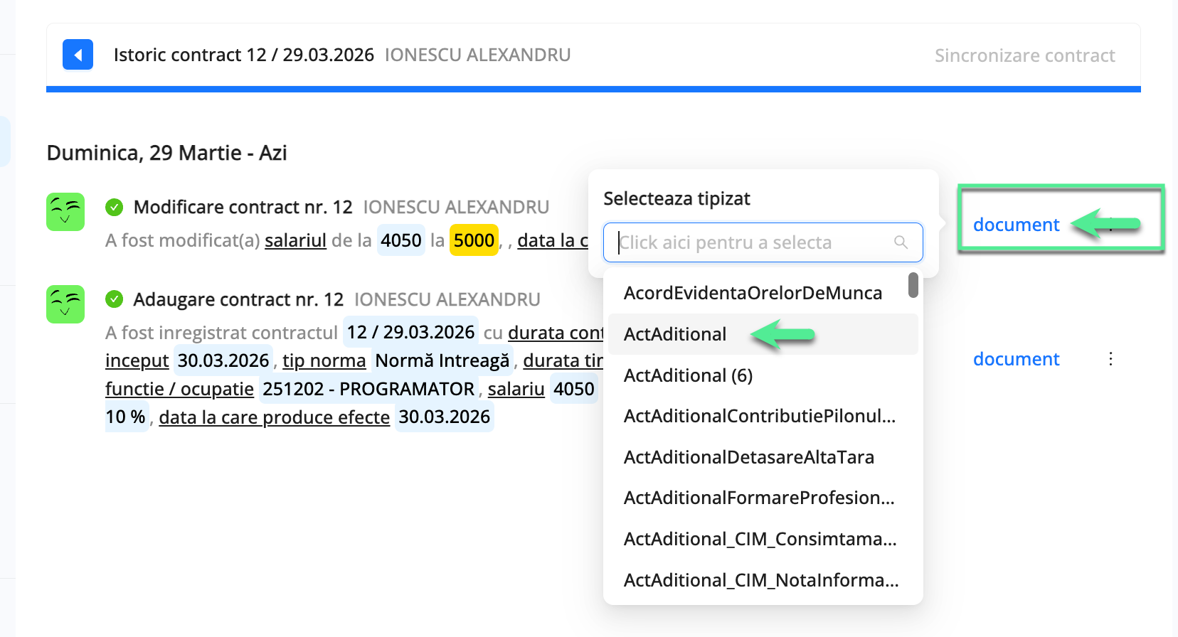 Platforma qPlus de resurse umane compatibila cu Reges Online