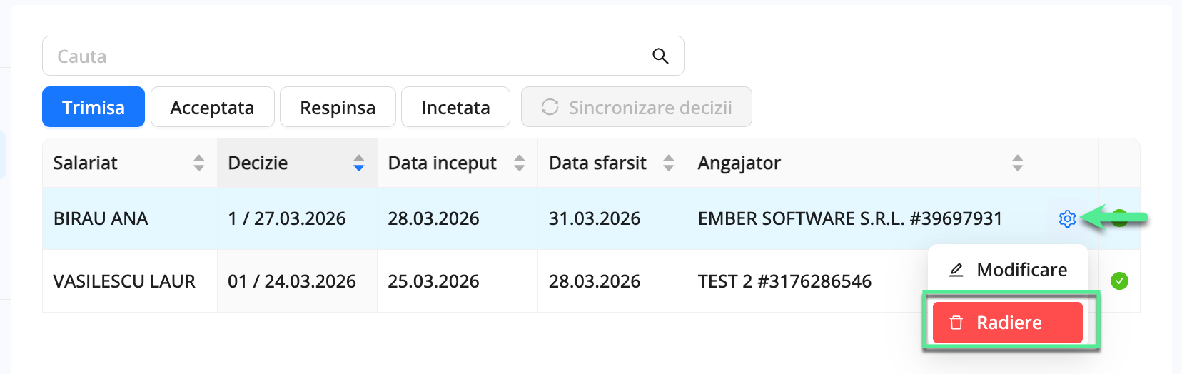 Platforma qPlus de resurse umane compatibila cu Reges Online