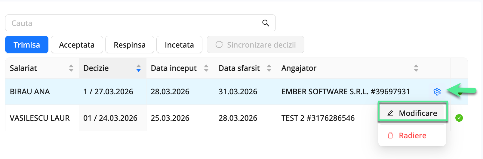 Platforma qPlus de resurse umane compatibila cu Reges Online