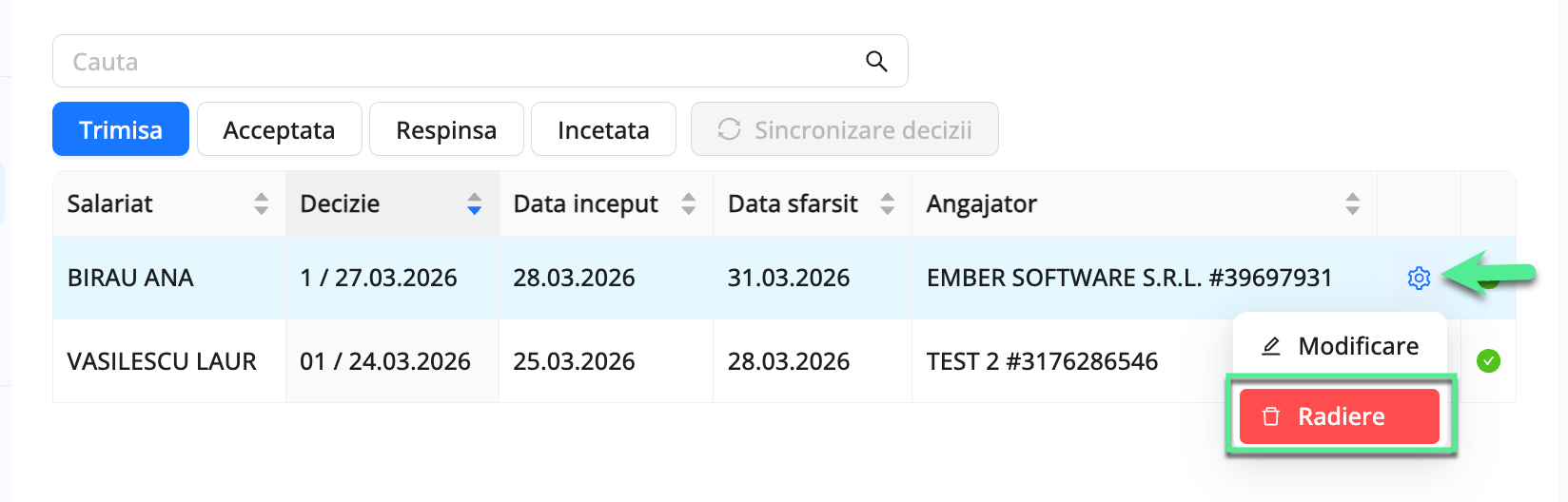 Platforma qPlus de resurse umane compatibila cu Reges Online