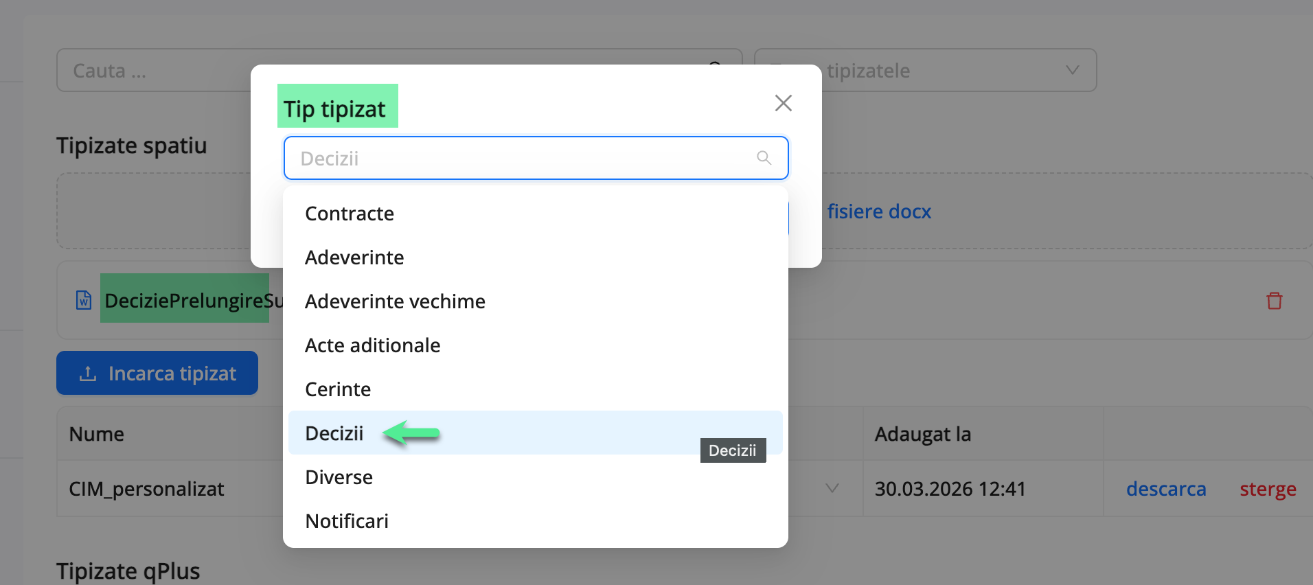 Platforma qPlus de resurse umane compatibila cu Reges Online