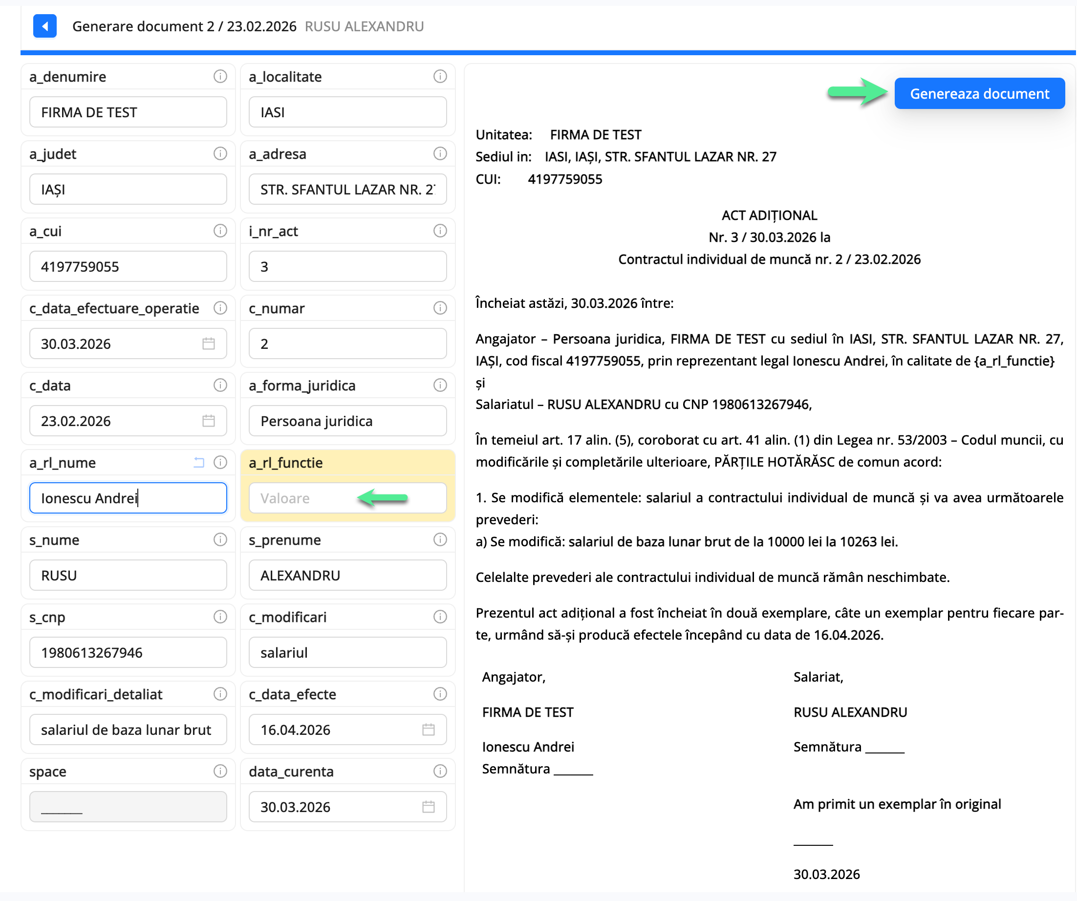 Platforma qPlus de resurse umane compatibila cu Reges Online