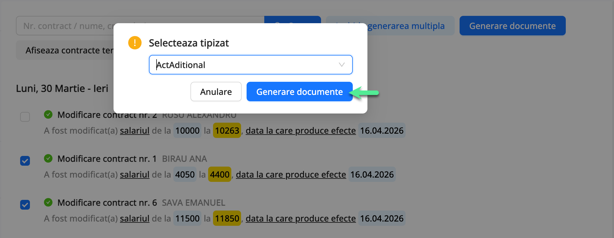 Platforma qPlus de resurse umane compatibila cu Reges Online