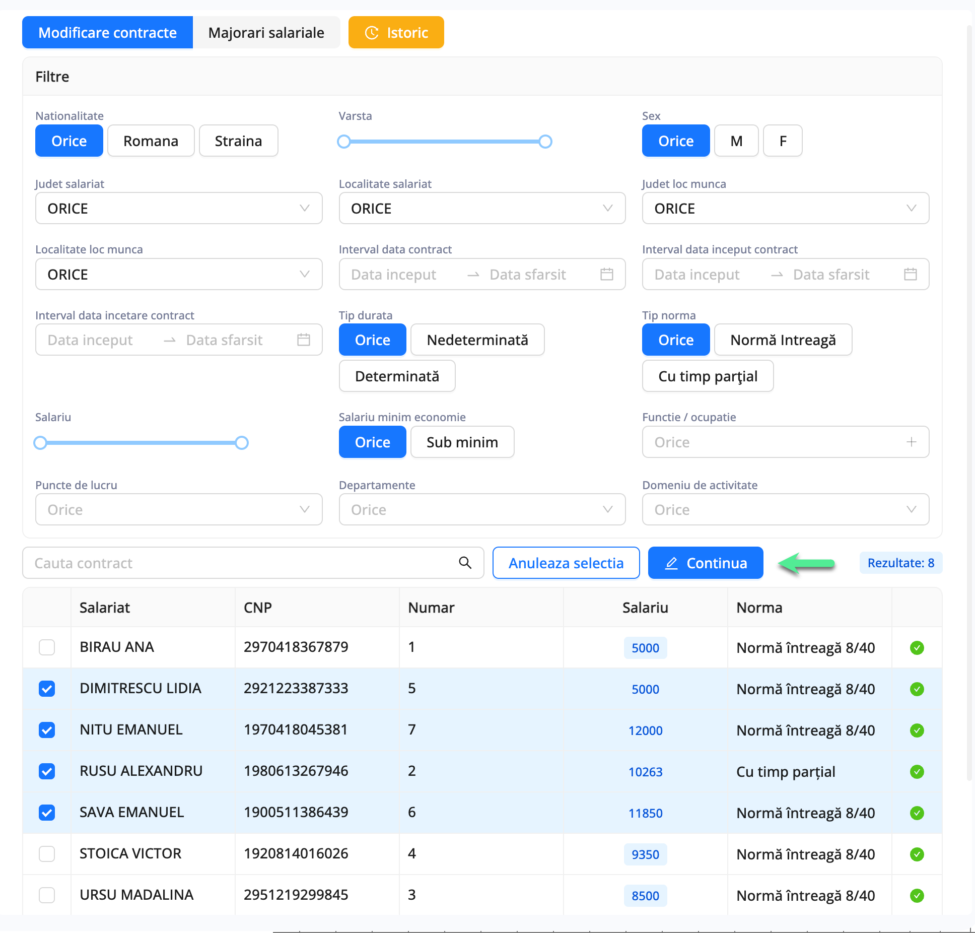 Platforma qPlus de resurse umane compatibila cu Reges Online