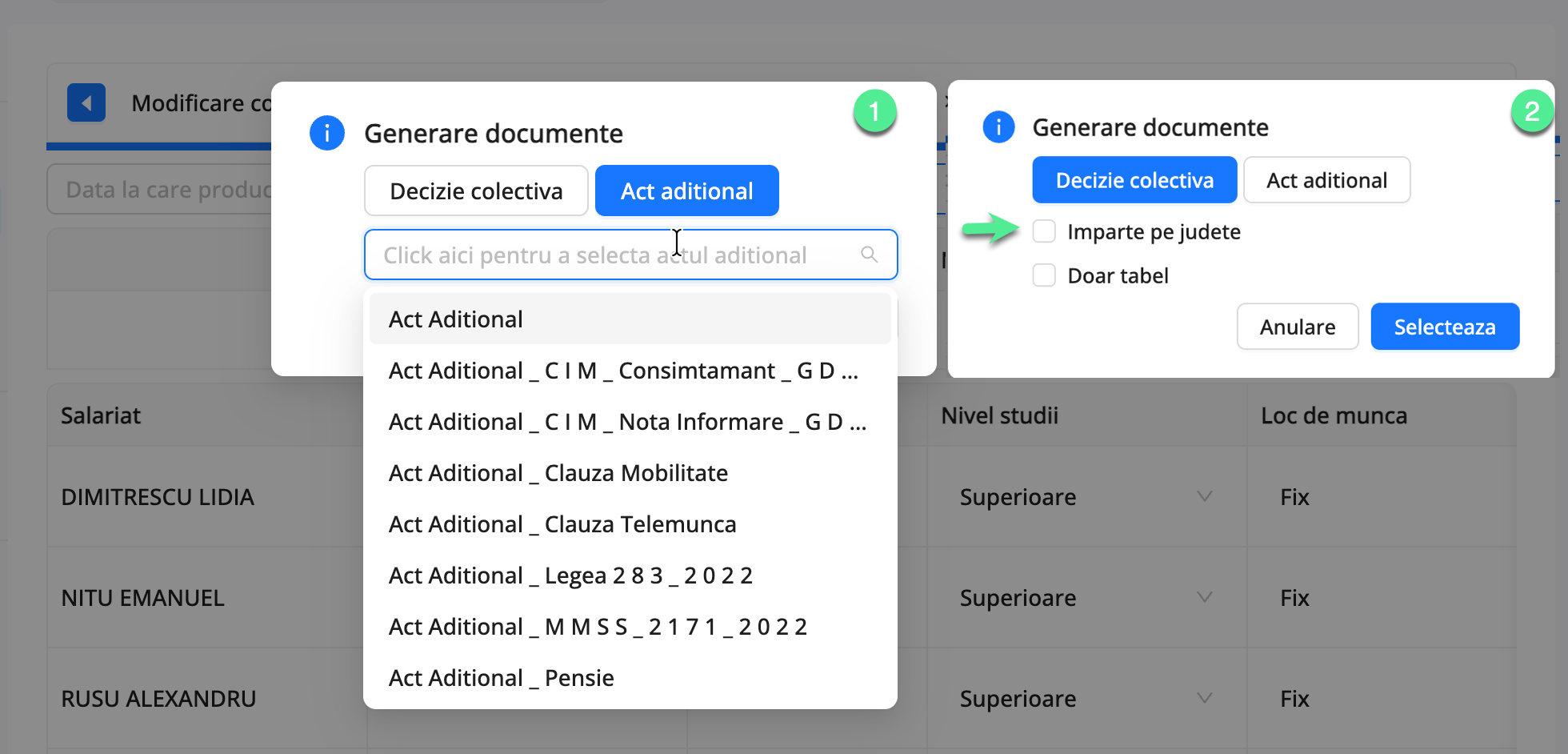 Platforma qPlus de resurse umane compatibila cu Reges Online