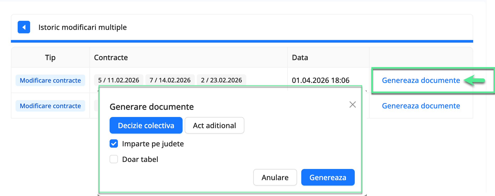 Platforma qPlus de resurse umane compatibila cu Reges Online